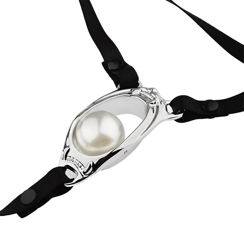 Female Chain Chastity Belt With Pearl