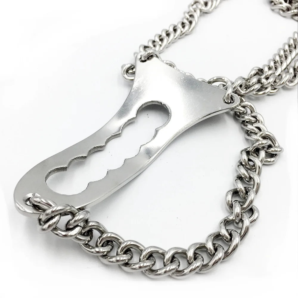 Chastita High-Waisted Permanent Chastity Belt